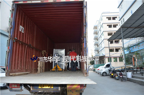 我司21號發貨浙江，為浙江某公司提供定制款恒溫恒濕戶外投影儀安裝柜(圖4)